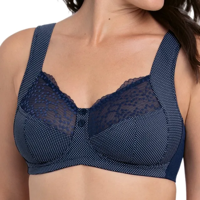 Anita Comfort Orely Comfort Bh zonder Beugel 5882 Marine Blauw - maat EU 80D / FR