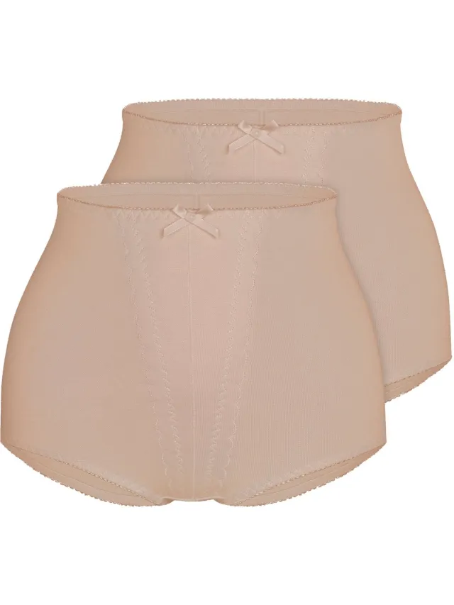 Sassa Set van 2 corrigerende slips Basic huid