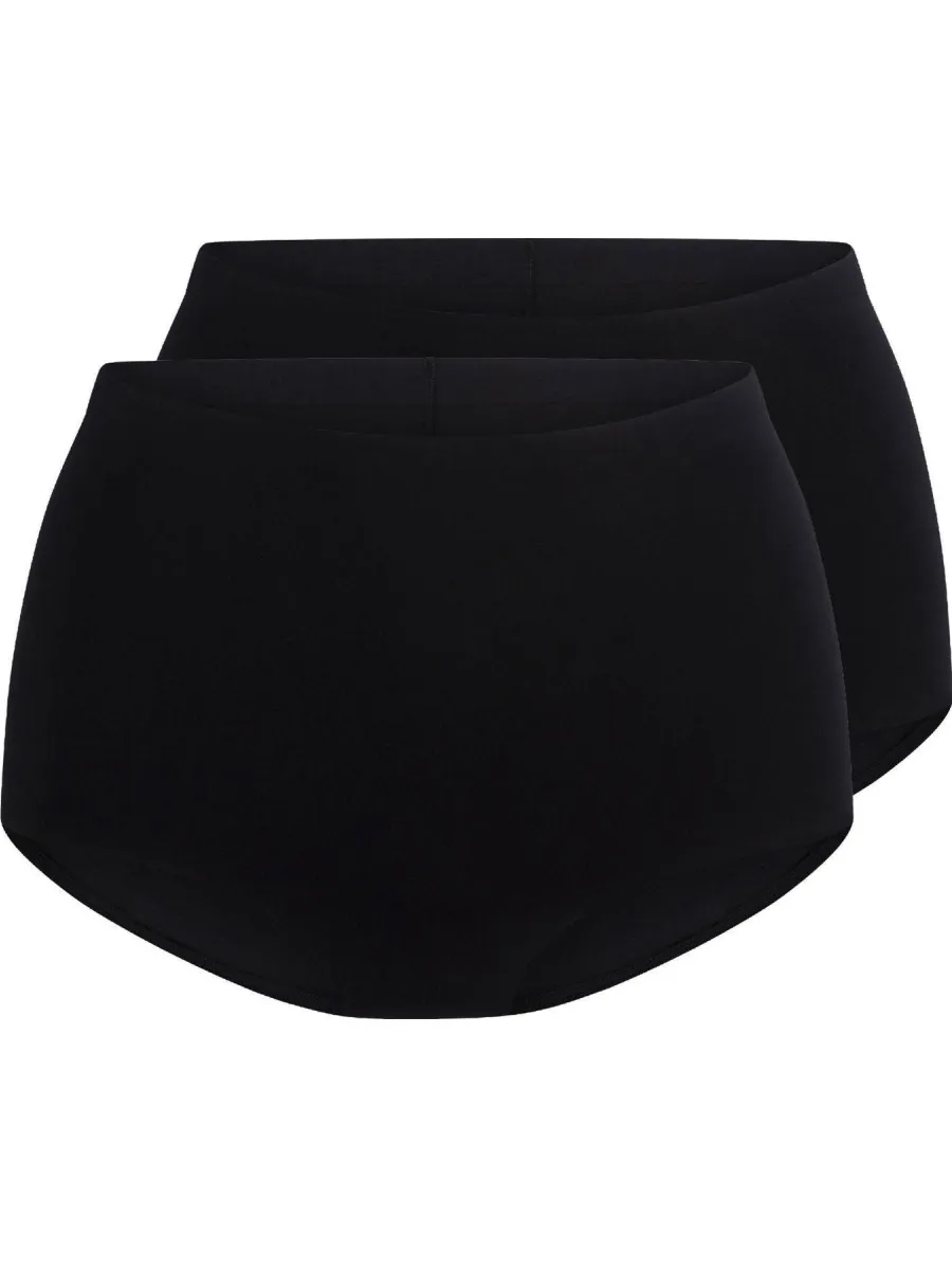Lingadore seamless maxislip set van 2 zwart, foto 2