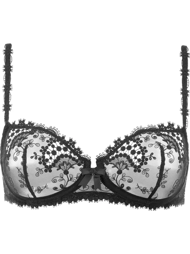 Simone Pérèle Wish Balconette BH Zwart - Zwart