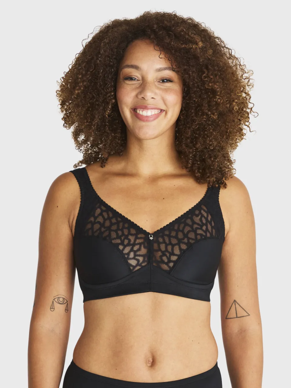 Swegmark Lovely Lilly bh zonder beugel zwart, foto 5