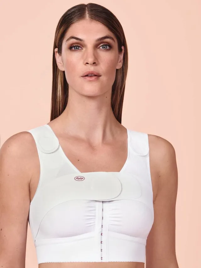 Anita Care Munich Kompressie Bh 1164 Wit - maat EU 85B / FR