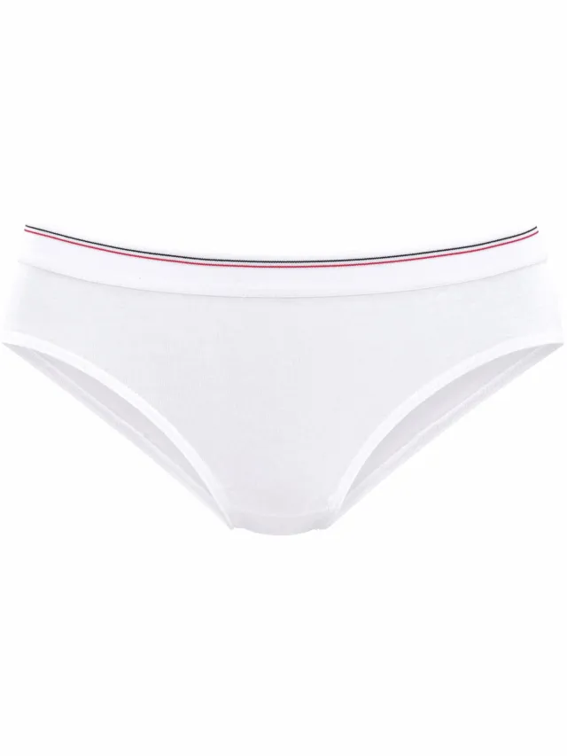 Bikinislip marine, wit, foto 2