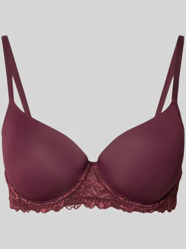 Dorina T-shirt-bh met stretch Bordeaux