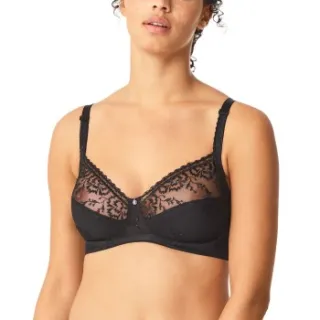 Chantelle Every Curve Wirefree beha wit Zwart