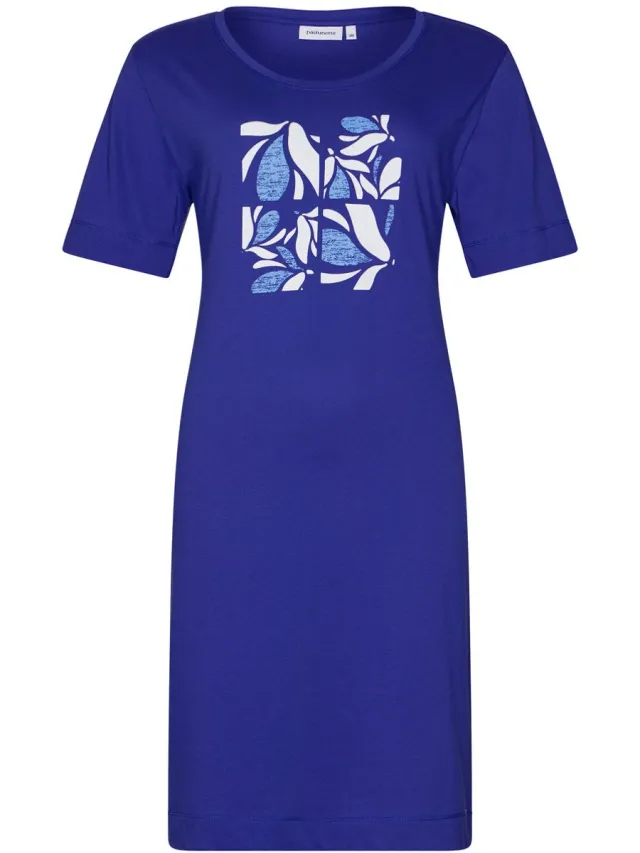 Pastunette Dames Nachthemd Pastunette - Blue Breeze - Katoen blauw