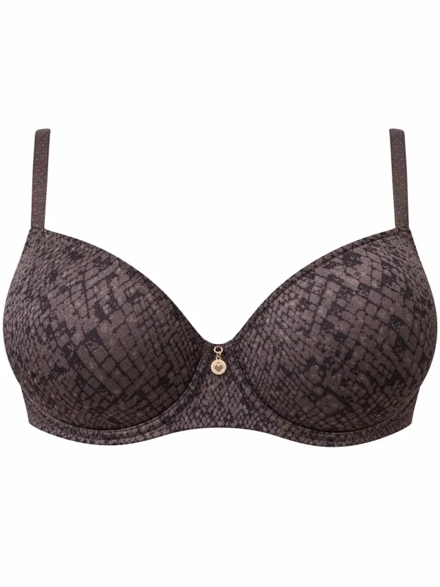 PrimaDonna Twist Villemin Voorgevormde Balconette Bh 0242132 Kitten Grey - maat EU 65F / FR Grijs