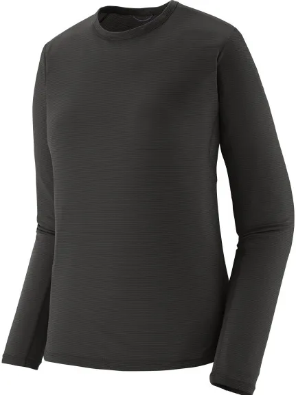 Patagonia Capilene Lightweight Crew zwart Zwart/Grijs