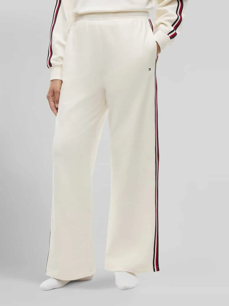 Tommy Hilfiger relaxed fit lounge-broek van puur katoen offwhite, foto 4