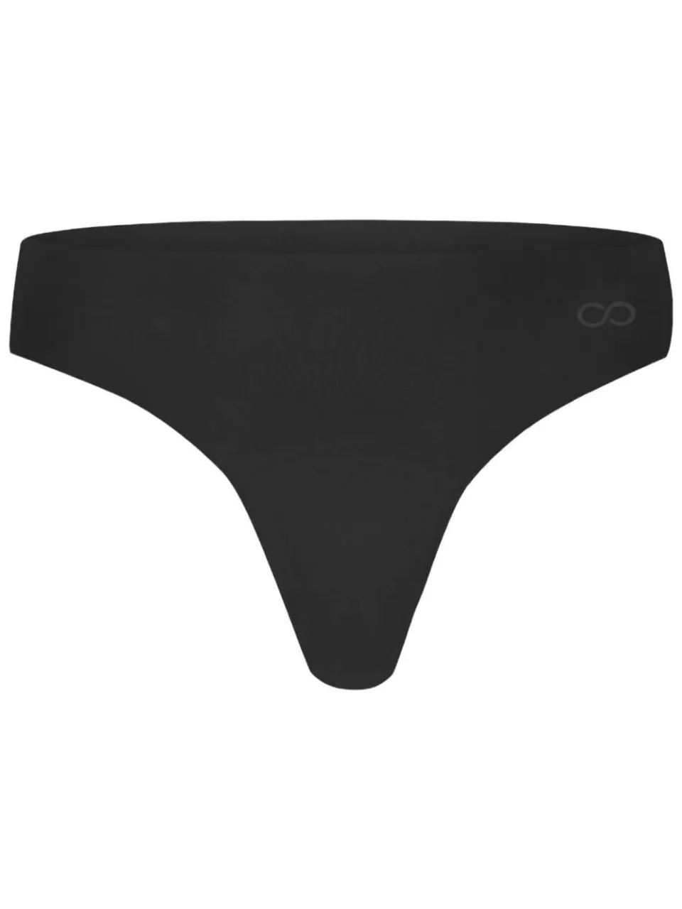 Moodies Undies licht absorberende seamless menstruatiestring zwart, foto 2