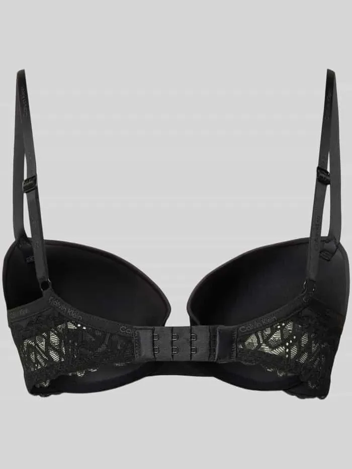 Calvin Klein Beha met kant zwart, foto 2