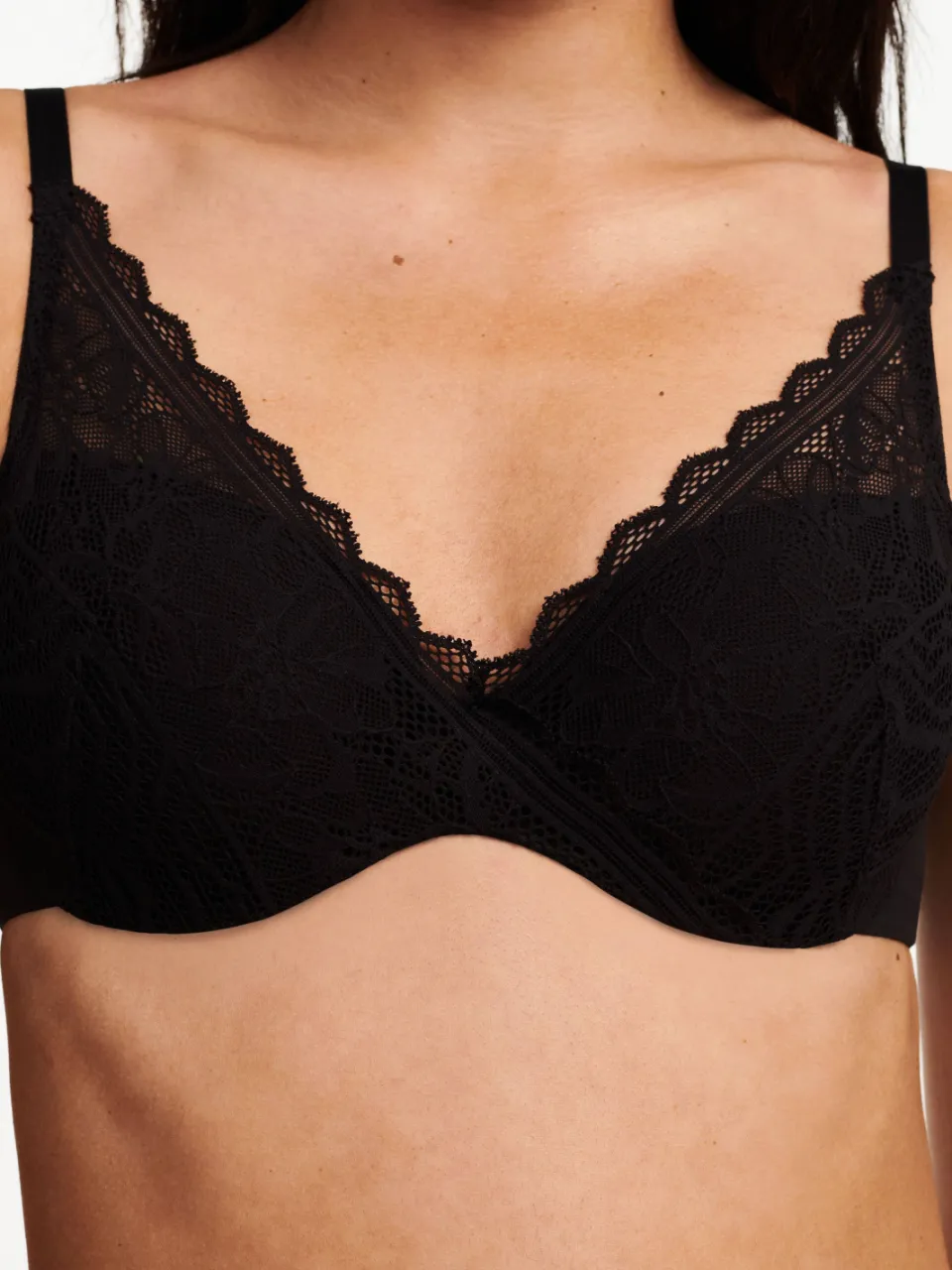 Chantelle EasyFeel voorgevormde beugelbh Floral Touch zwart, foto 4