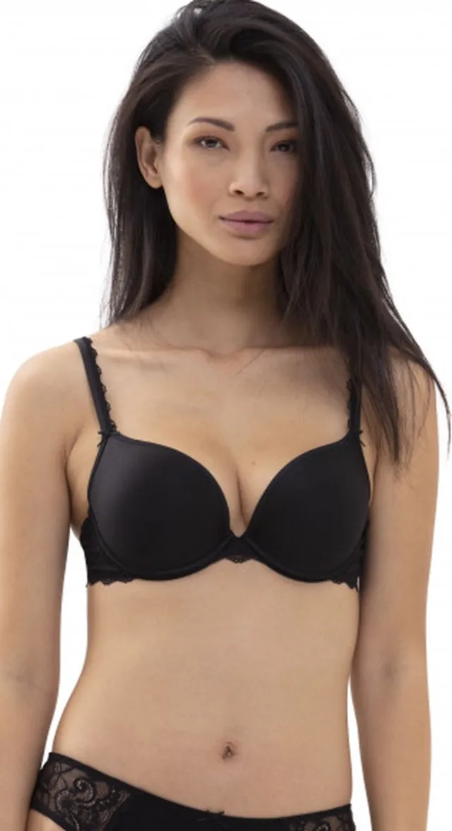 Mey Push up maximizer BH - Amorous - 75D - Zwart.