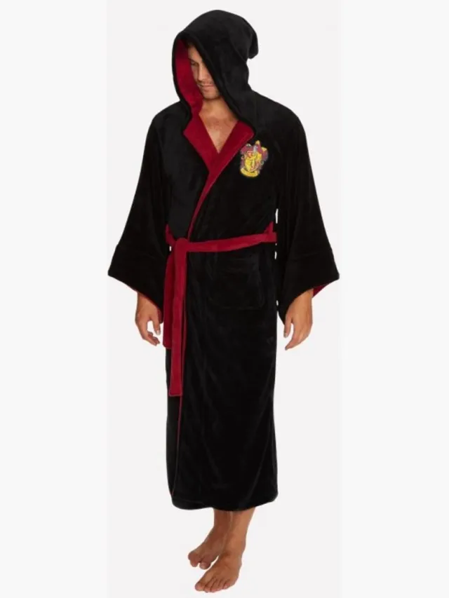 Harry Potter Groovy Zachte fleece badjas - Harry Potter: Gryffindor / Griffoendor - One size Multi