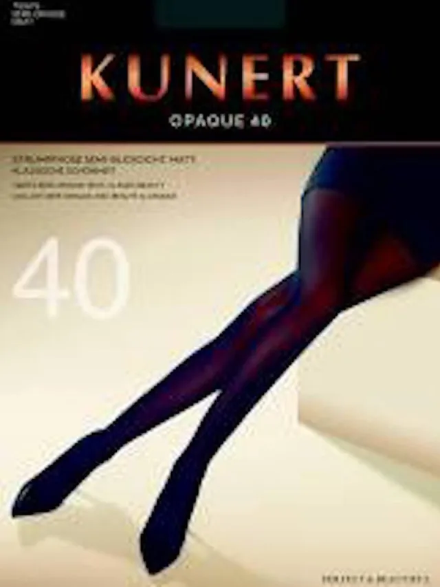 Kunert opaque 40 panty maat 38/40 pastel beige