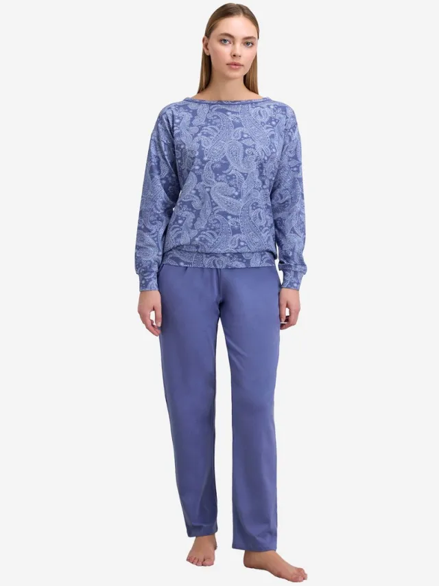 Goldenbay Pyjama Classic indigo