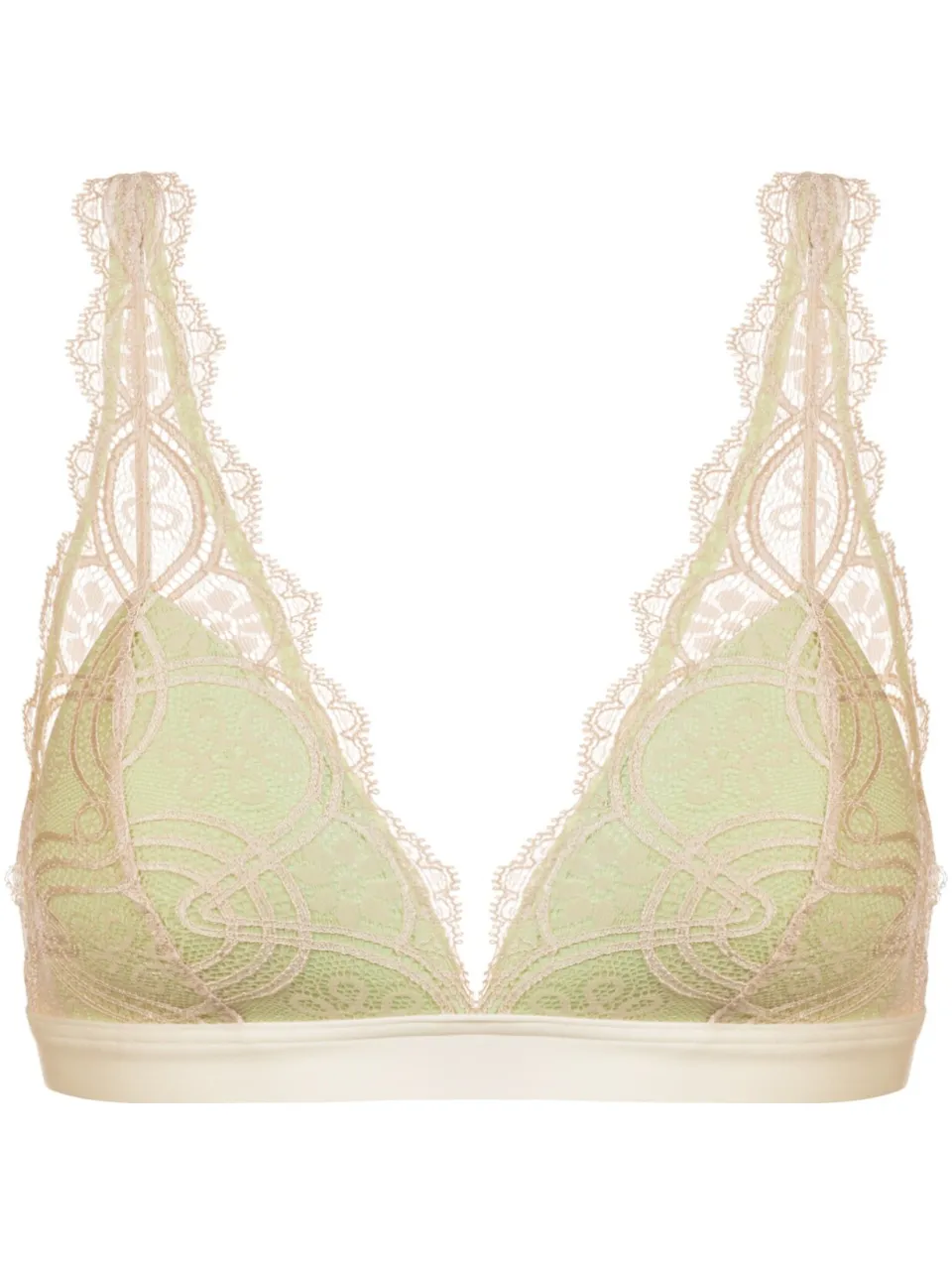 Mey Triangelbeha bralette Serie Poetry Fame Mixed Champagne beige, foto 2