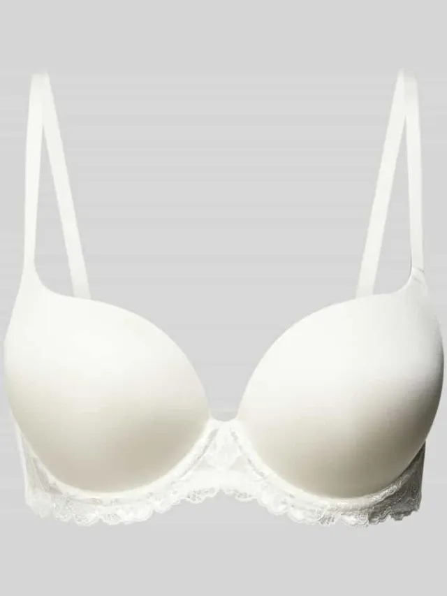 Dorina Super Push-up Bh met Details van kant Model 'CLAIRE' Offwhite
