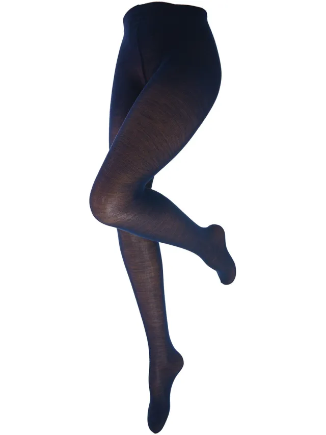 Trasparenze Panty’s/Kousen Trasparenze Collant In Lana Merinos 100 Denari Alison Blauw