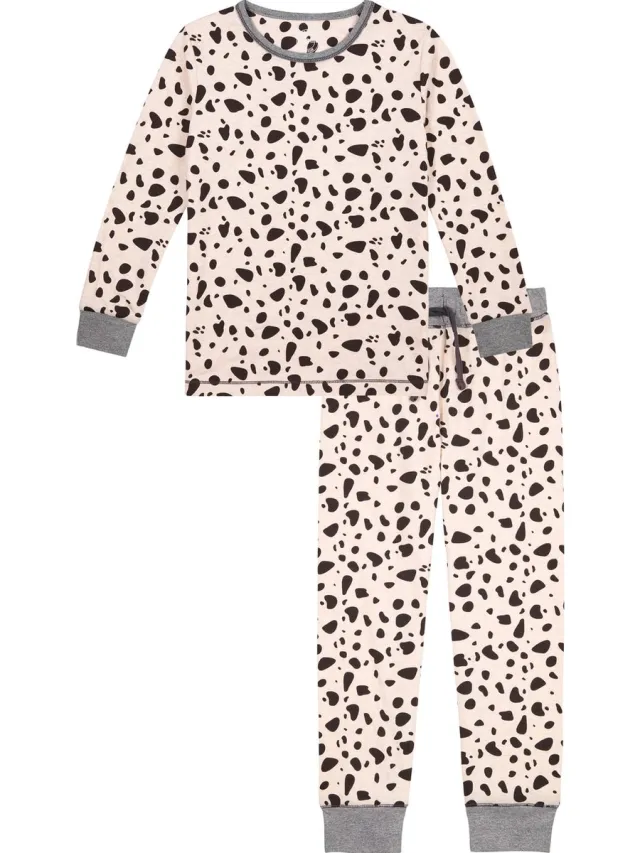 Claesen's Pyjama Set - Dalmatier - Claesen's® Wit Zwart