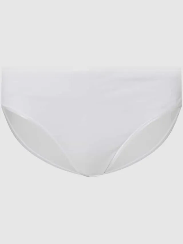 Hanro Slip van katoen - naadloos, model 'Cotton Seamless' wit, foto 2