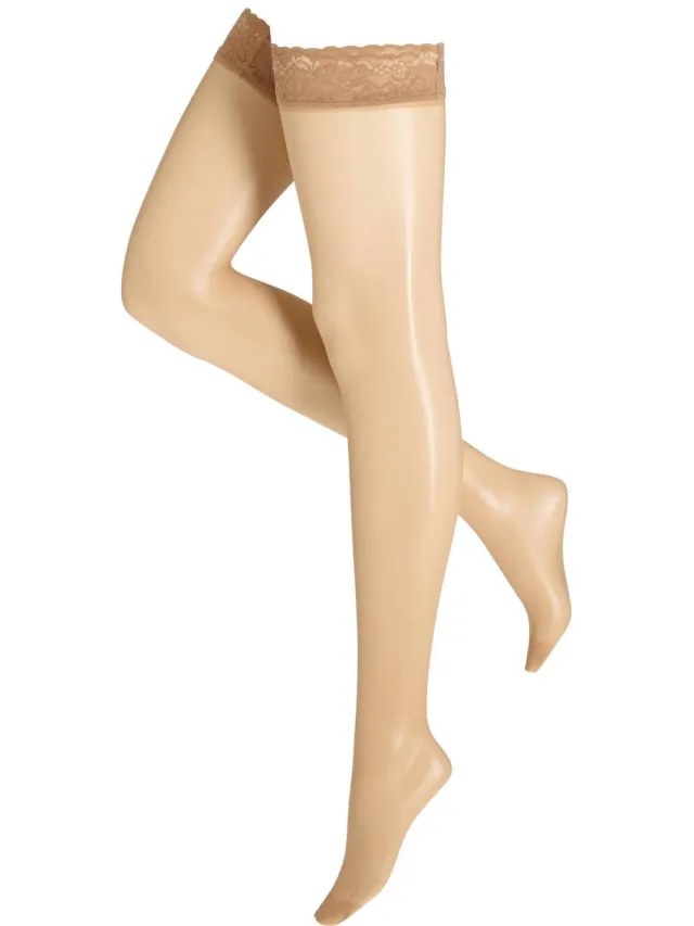 Oroblu hold up kousen Chic 15 denier nude, foto 2