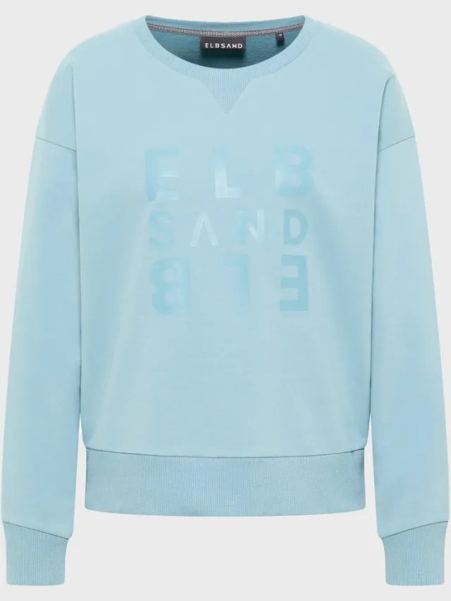 Elbsand Yula Sweatshirt Loose Fit cameo