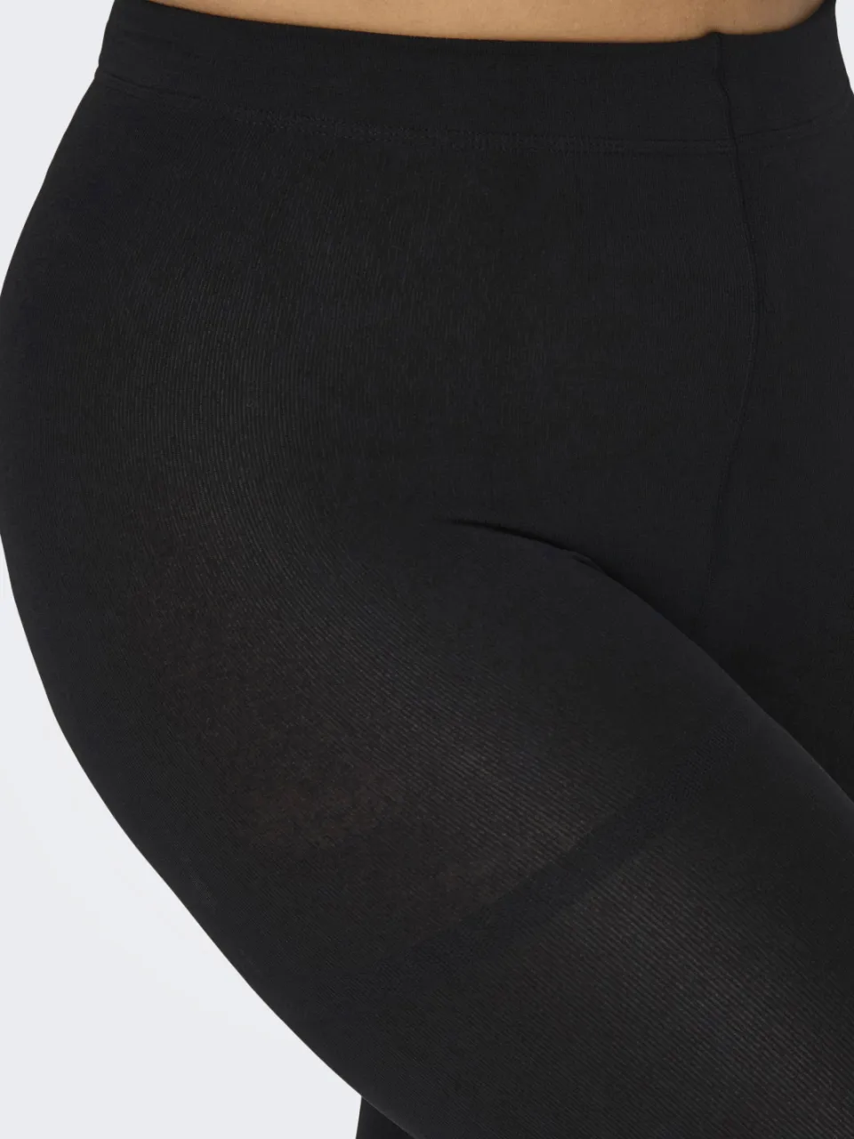 Only Carmakoma CARKENJA fleece panty 100 denier zwart, foto 3