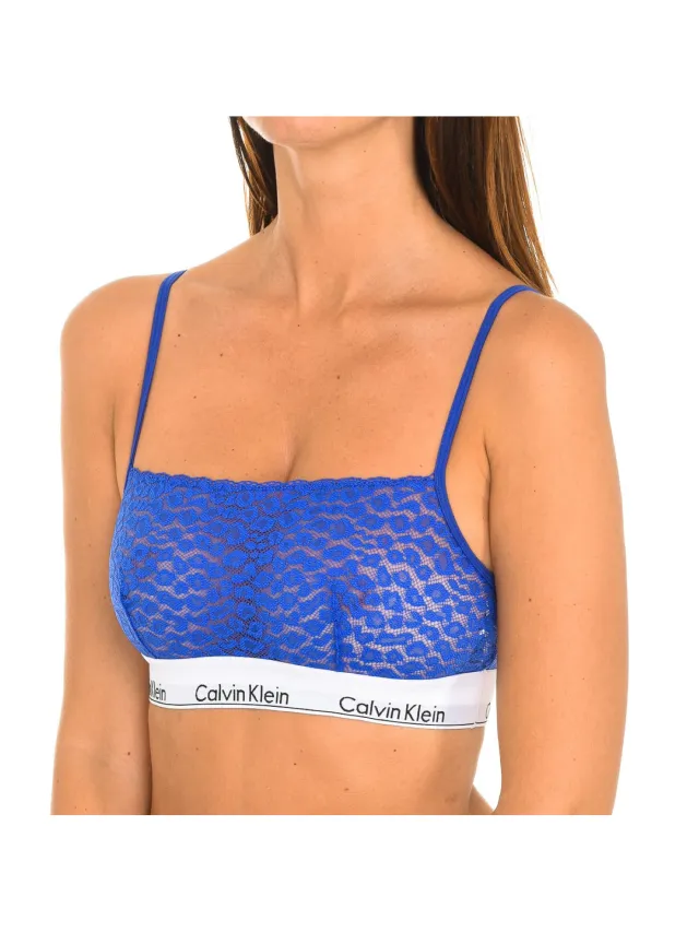 Calvin Klein QF4691E bralette blauw, foto 2
