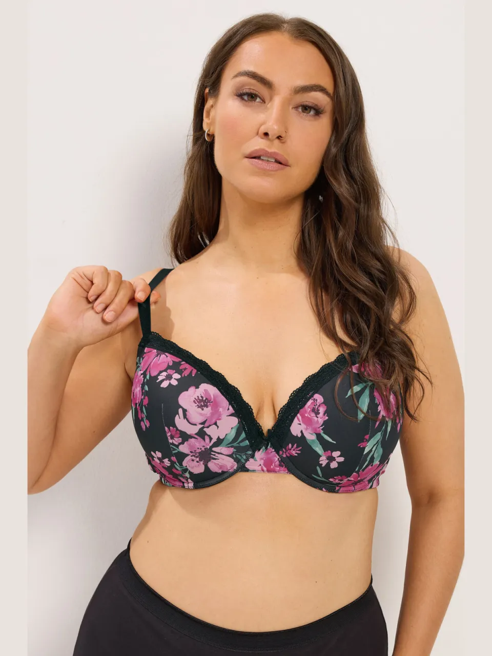 Yours Yourset 3Pack Rode Bh's Met Bloemensize Red