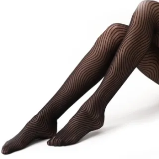 Oroblu Waves Tights 20 Versch.kleure/Patroon,Zwart
