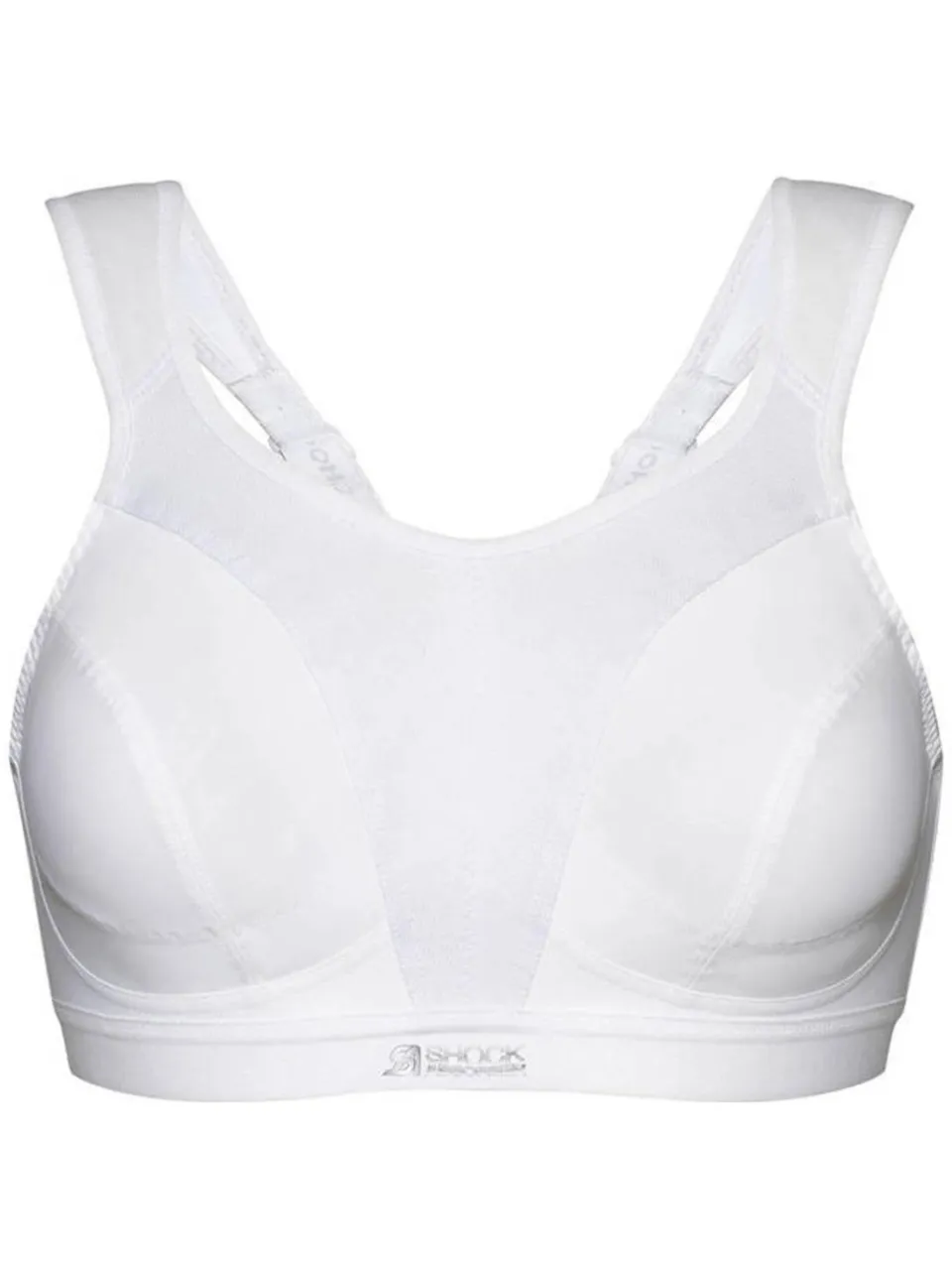 Shock Absorber level 4 sportbh Active D+ Classic wit, foto 2