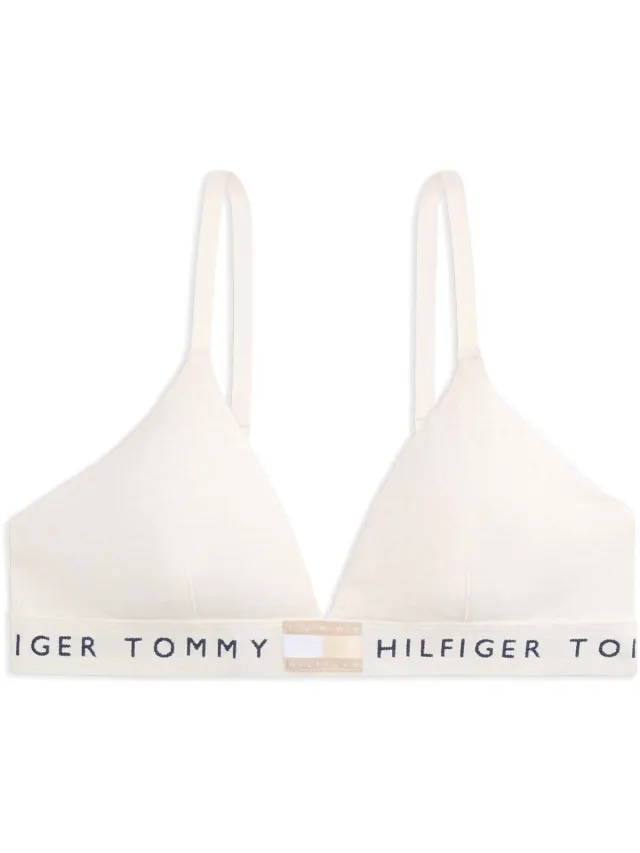 Tommy Hilfiger Rp Triangle bralette beige