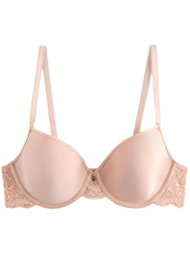 Next Dames - Premium Ultimate Comfort lichtgewicht en ademende T-shirtbeha met vullingen en volledige cup - Naturel Pink Nude