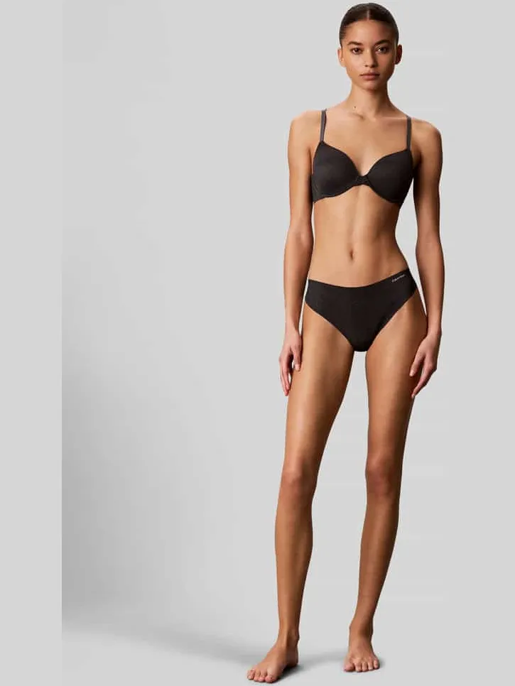 Calvin Klein T-shirt-bh met beugels van 4-weg stretch Rookblauw