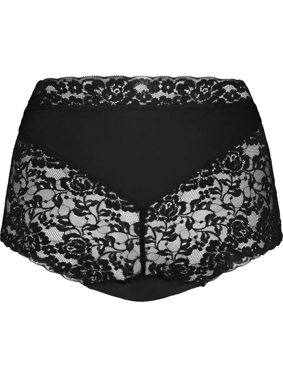 Ten Cate Secrets high waist maxislip met kant zwart, foto 3