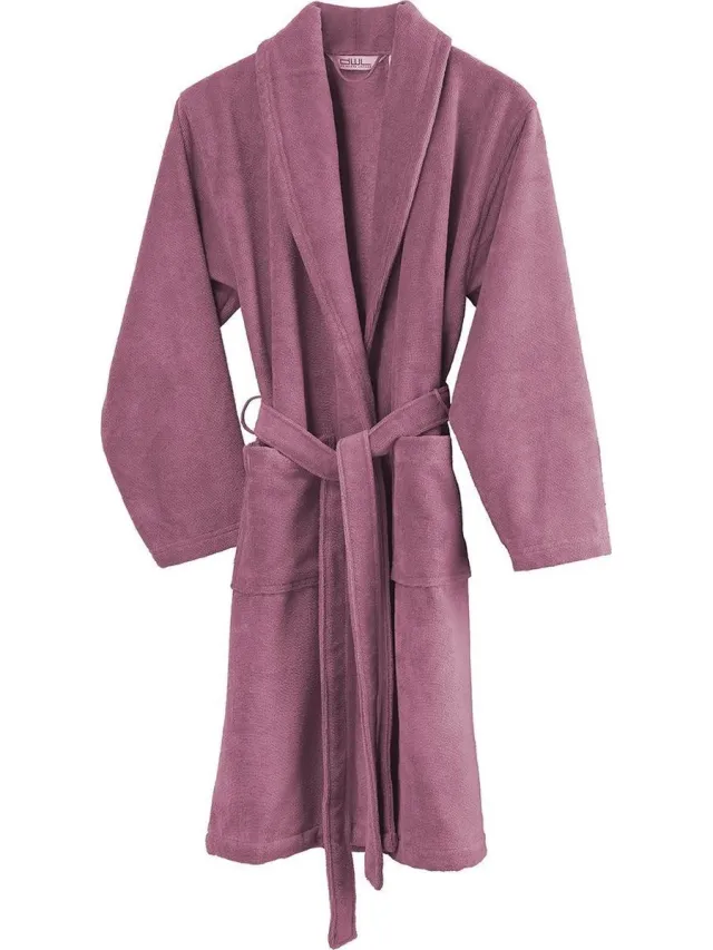 De Witte Lietaer Badjas Felicia Dames Katoen Roze
