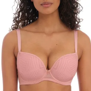 Freya Tailored UW Moulded Plunge t-shirt-bh roze Beige,Blauw,Zwart,Roze