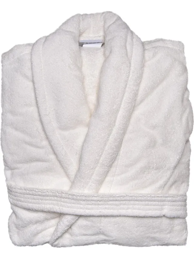 Casilin Royal Touch - Badjas - Ivory - Large Wit
