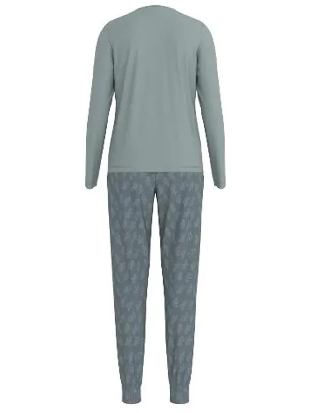 esmara Dames Pyjamaset- Groen- 100% Katoen /
