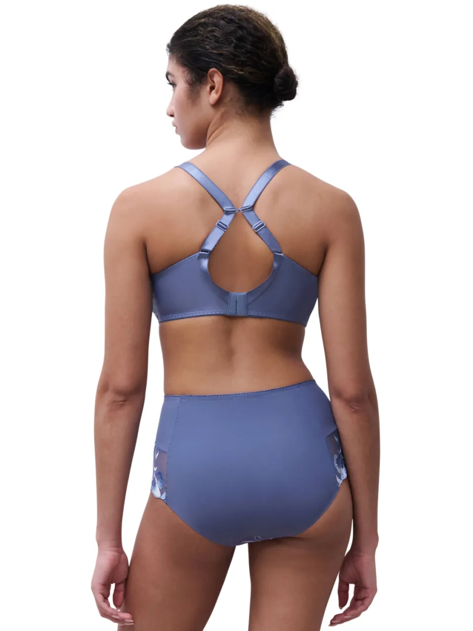 Chantelle Majestic hogetailleslip blauw, foto 3
