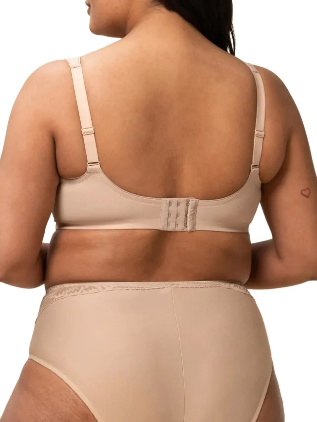 Triumph Bügelloser BH Modern Lace+Cotton beige