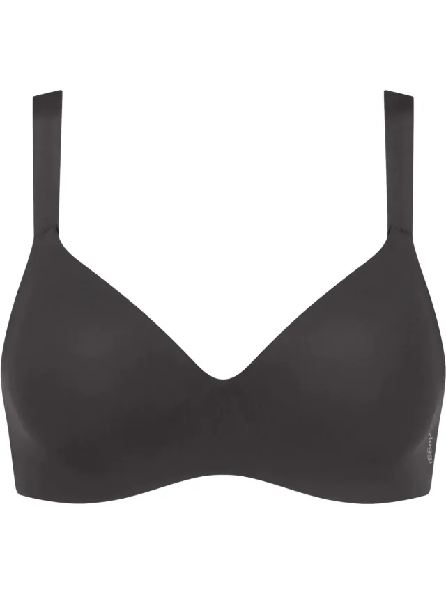 Sloggi ZERO Feel 2.0 THE UP T Shirt Bra Dames Beha- ZWART