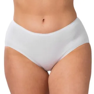 Trofé Cotton Midi slipje wit Zwart,Grijs,Roze,Wit,Geel,Beige,Versch.kleure/Patroon