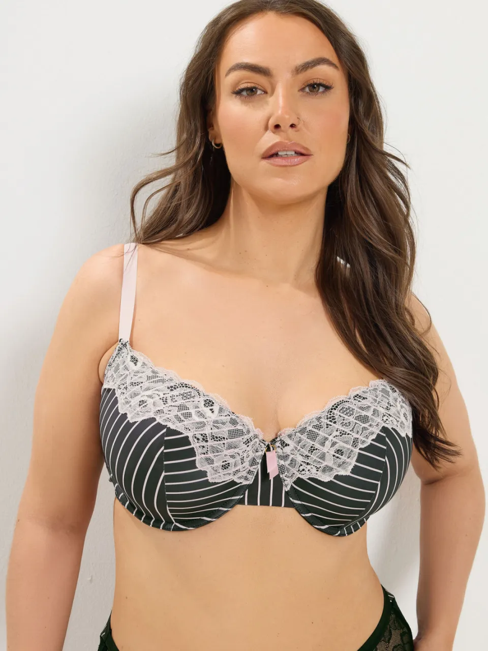 Yours Yourset 2Pack Beugelbeha Met Vulling En Zwarte Strepensize, foto 4
