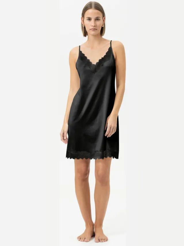 Mey Negligé Serie Pure Shine Lace Zwart