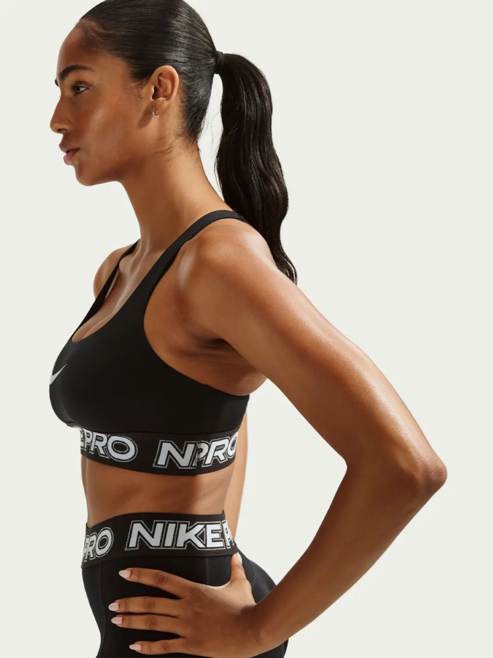 Nike Pro sportbeha zwart, foto 5