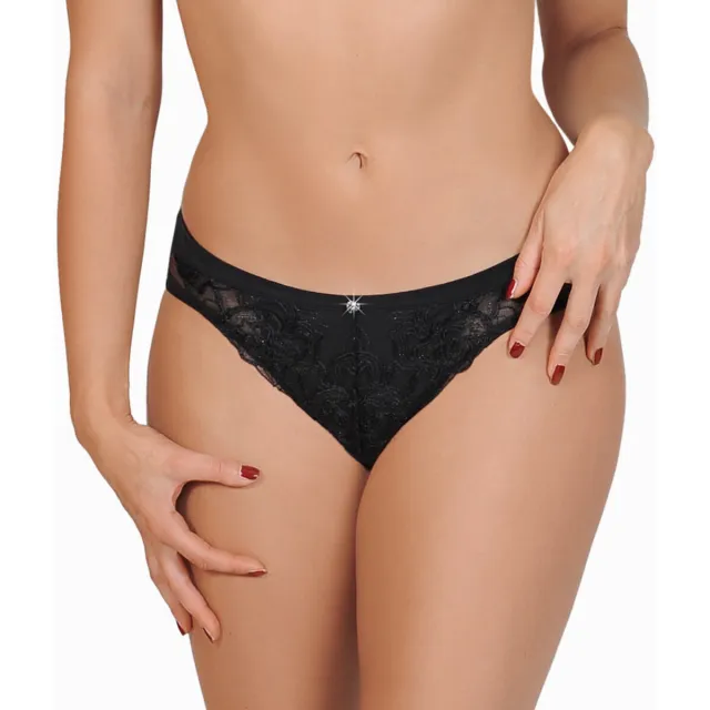 Lisca Queen Rose slip zwart