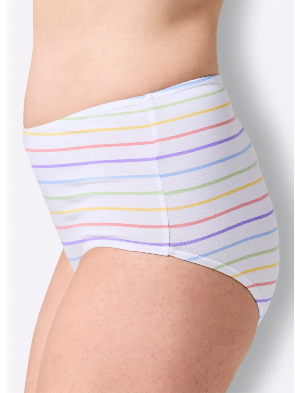 tailleslip wit gestreept, foto 2