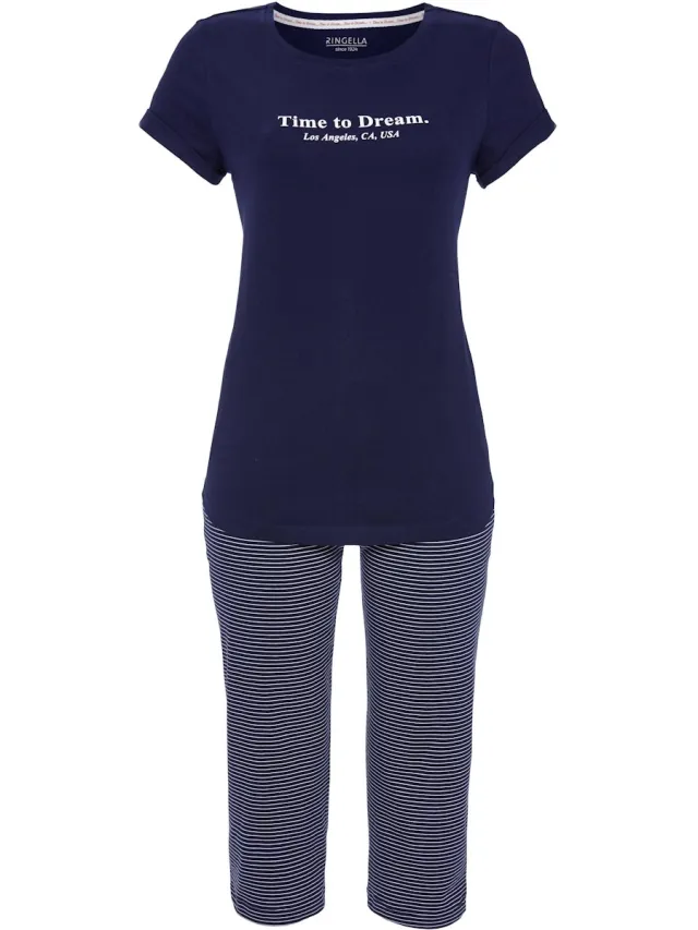 Ringella Time To Dream – Pyjama – 6211203 – Blue Navy – Blauw